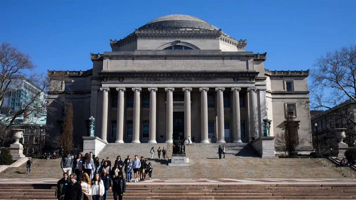 Columbia removes three deans from power for 'very troubling' antisemitic text messages