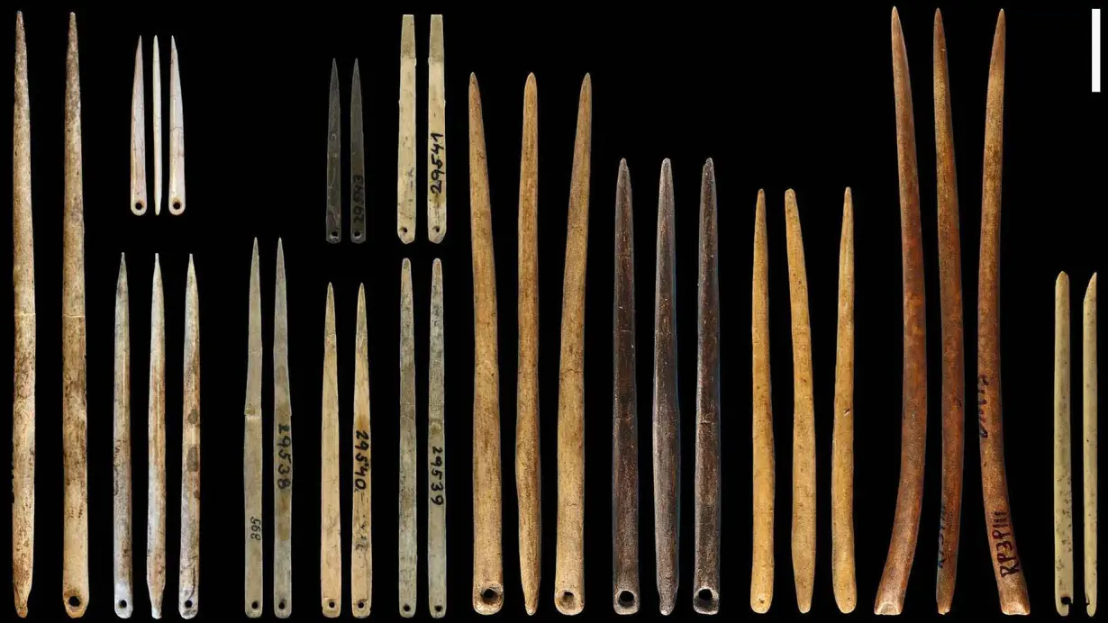 Eyed needles, which began appearing around 40,000 years ago, served a purpose beyond tailoring for prehistoric humans, a new study has found. They were also instruments of self-expression.