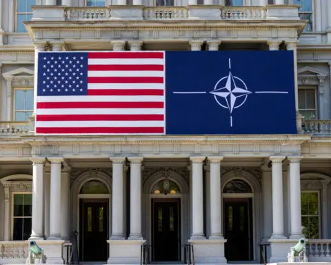 Possible Trump return looms over NATO's Washington celebration