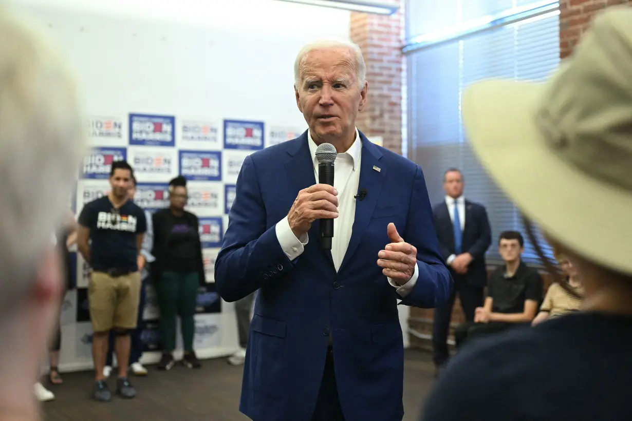 Biden pitches himself to top donors as Democrats' best bet against Trump