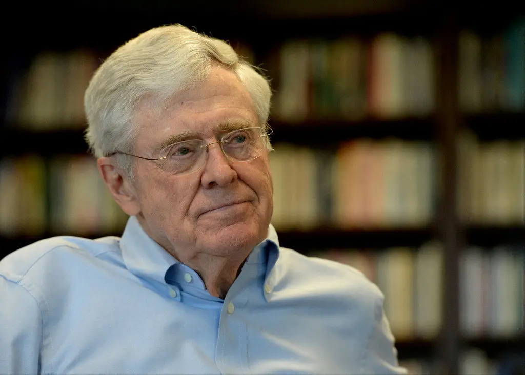 FILE PHOTO: Charles Koch portrait