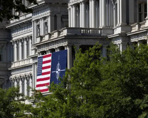 US House Speaker Johnson to 'emphatically' demand more from NATO allies