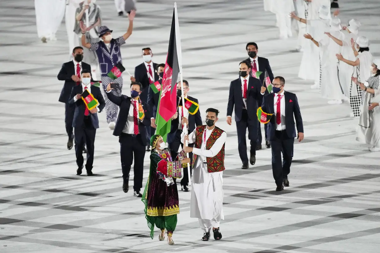 Olympics Afghanistan Women's Sprint