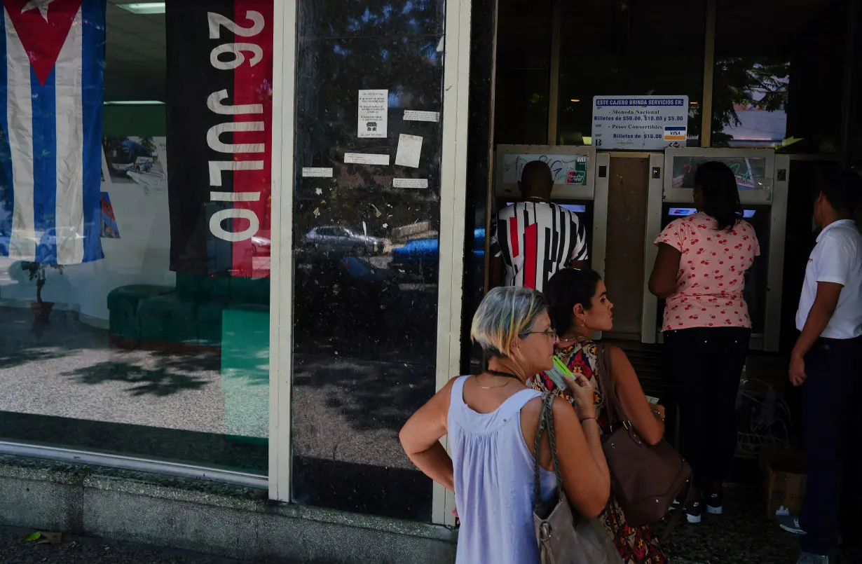 Cuba bans company access to ATMs, limits cash transactions