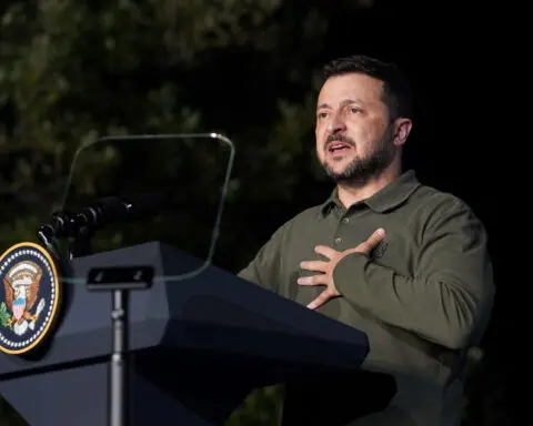 Zelensky arrives in Washington for NATO summit with support for Ukraine’s war effort top of the agenda
