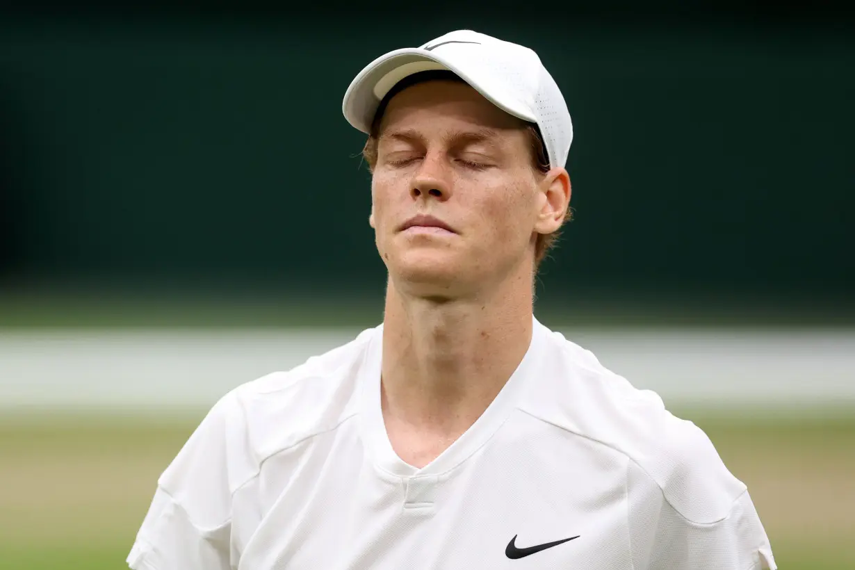 World No. 1 Jannik Sinner beaten in Wimbledon quarterfinals by Daniil Medvedev after needing medical assessment in third set