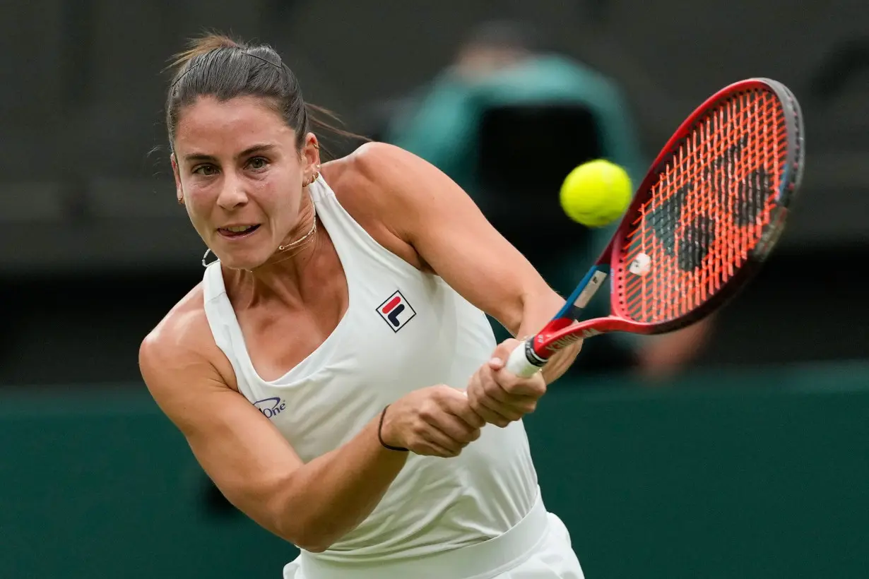 US star Emma Navarro's Wimbledon run ended by Italy's Jasmine Paolini