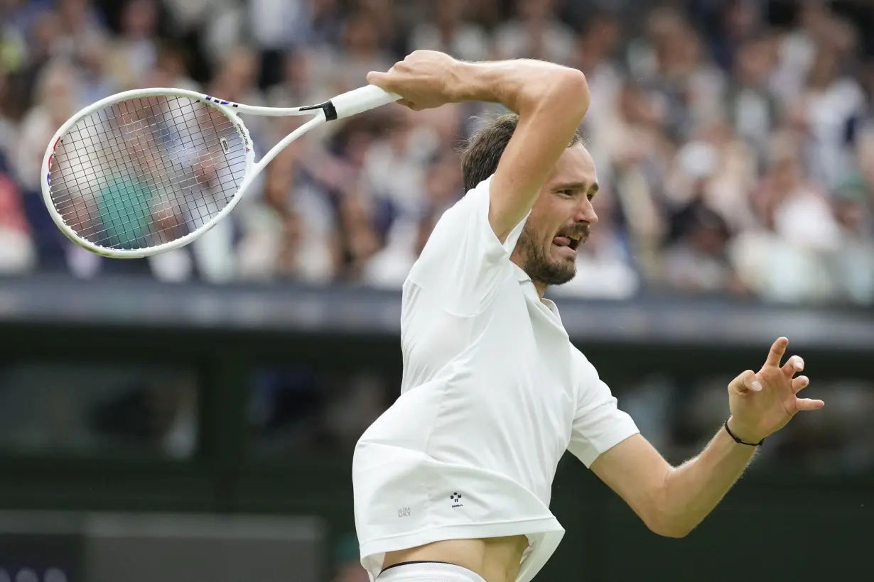 APTOPIX Britain Tennis Wimbledon