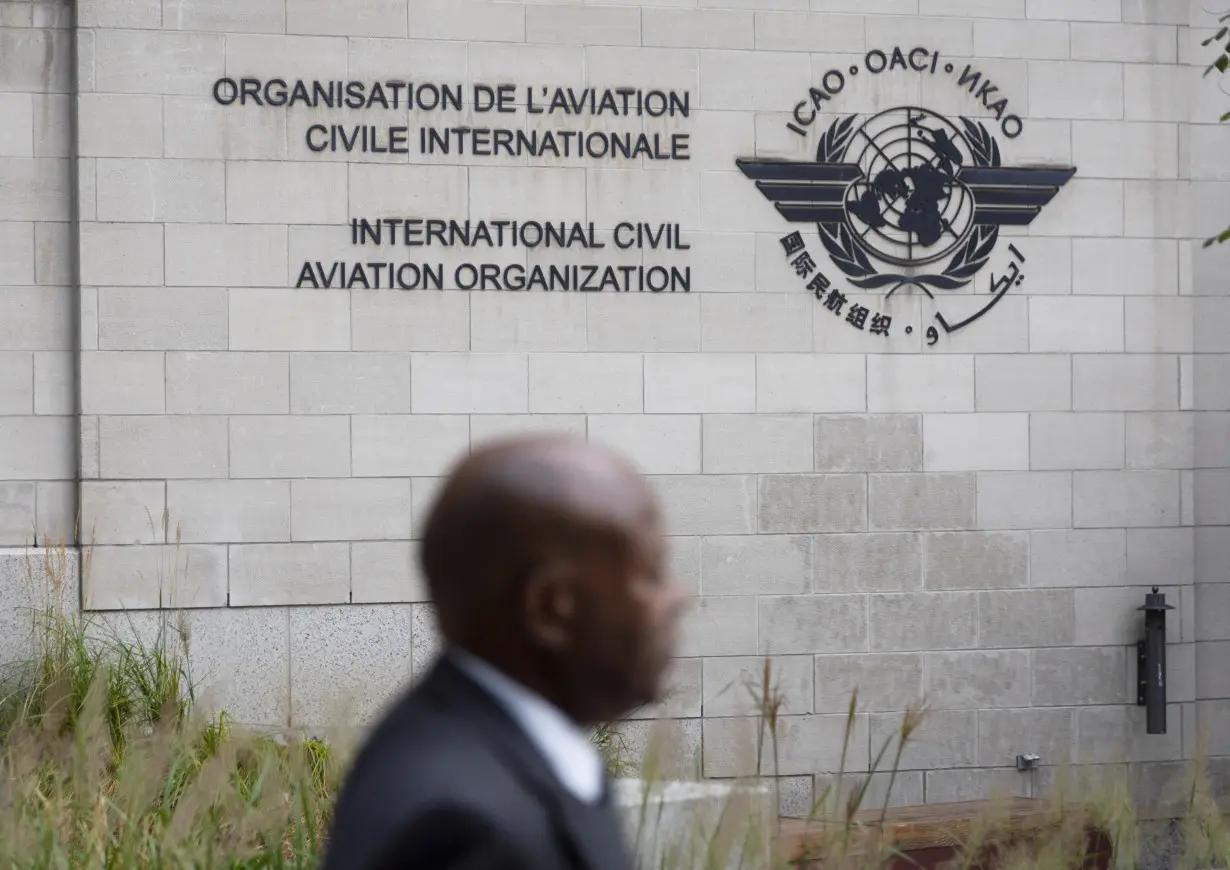 Members of ICAO agency arrive at their headquarters in Montreal