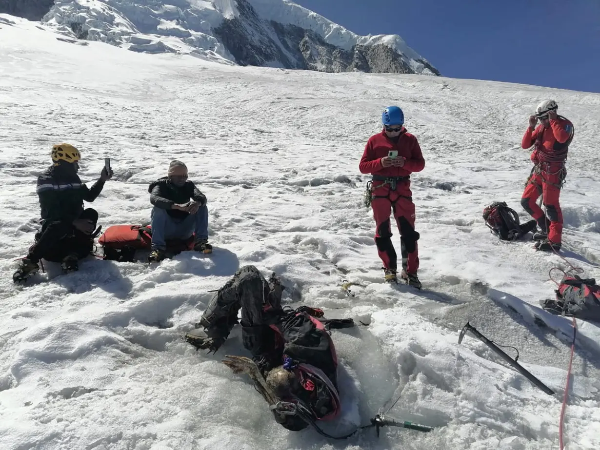 Mummified American climber found 22 years later in Peru as glaciers retreat