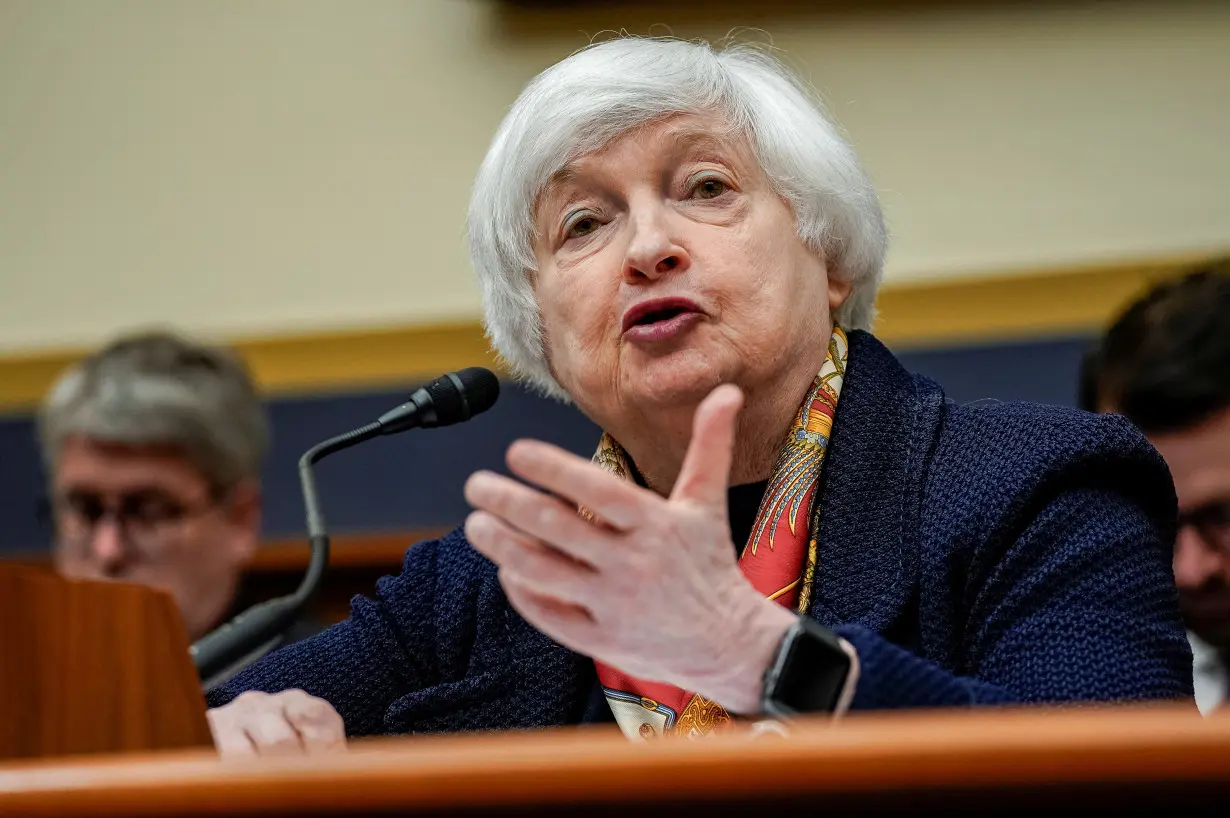 U.S. Treasury Secretary Yellen testifies before the House Financial Services Committee