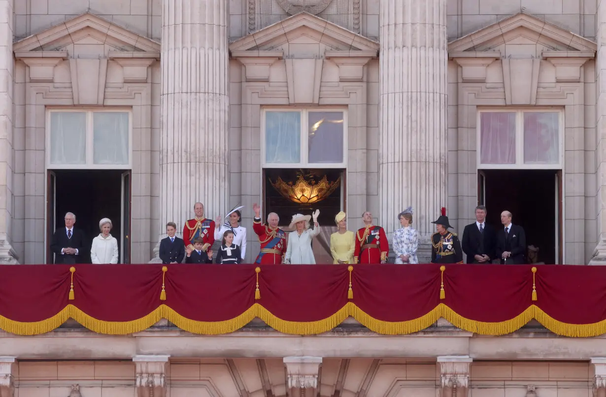 FILE PHOTO: Trooping the Colour parade to honour Britain's King Charles on his official birthday, in London