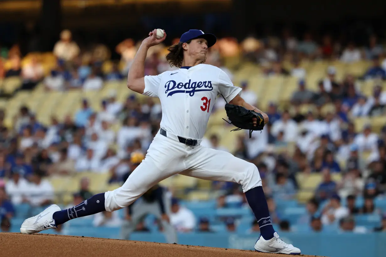 MLB: Milwaukee Brewers at Los Angeles Dodgers