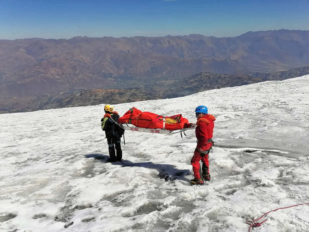 American mountaineer's body found by fellow US climbers 22 years after going missing in Peru