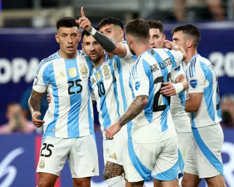 Soccer-Messi on target as Argentina beat Canada 2-0 to reach Copa America final