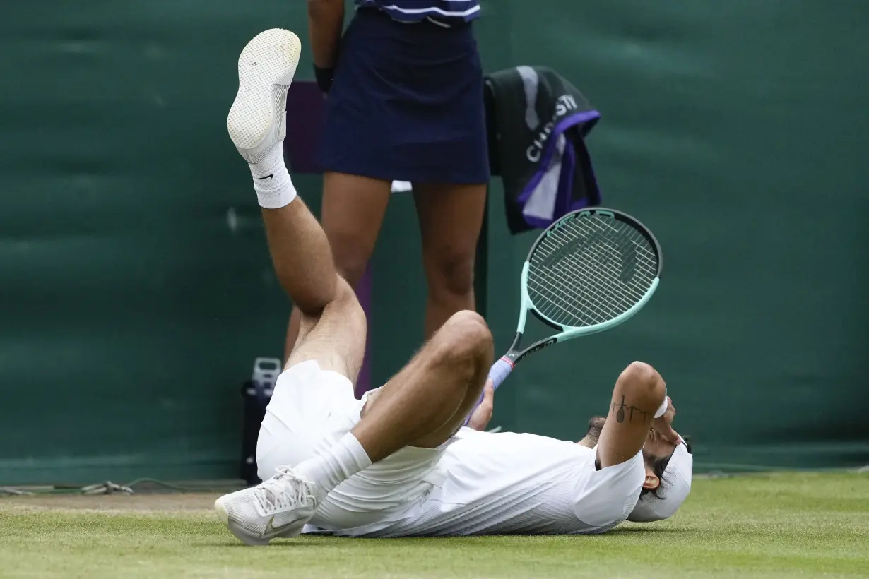 Britain Tennis Wimbledon