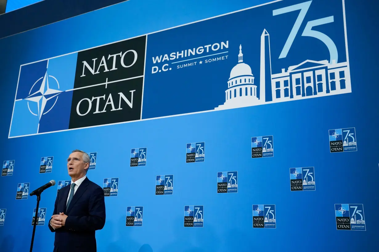 NATO's 75th anniversary summit, in Washington