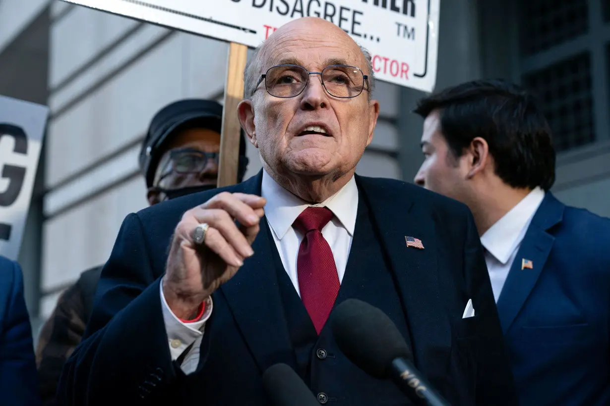 Giuliani has proposed leaving bankruptcy as creditors are asking for a trustee to control his assets