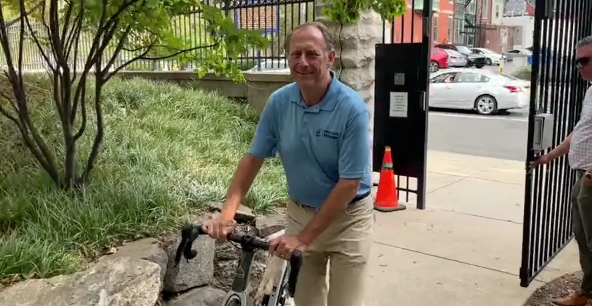 Meet the dad riding his bicycle across the country to support Ronald McDonald House