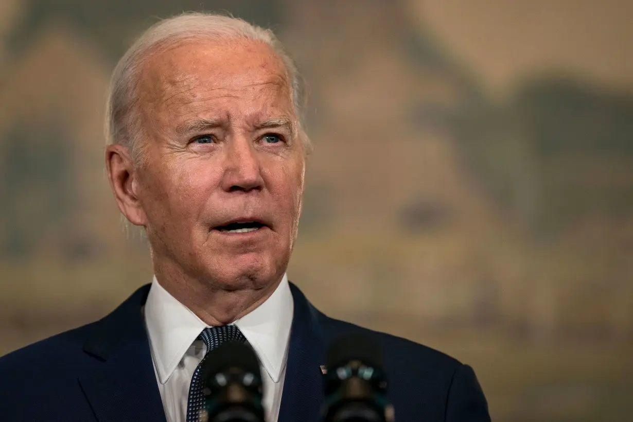 Biden takes on a rare challenge: a solo news conference