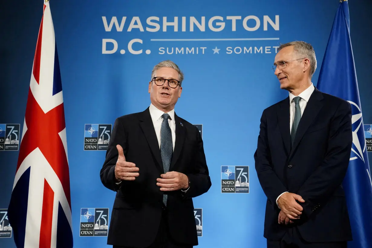 NATO's 75th anniversary summit, in Washington