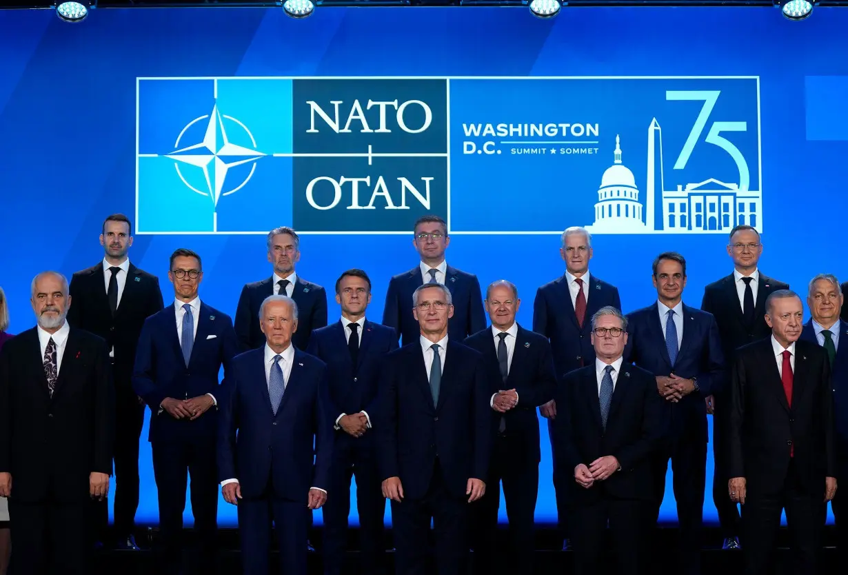 NATO leaders jointly affirm 'Ukraine's future is in NATO' and its path is 'irreversible'