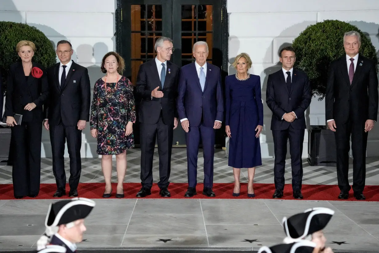 FILE PHOTO: President Joe Biden and First Lady Jill Biden Host World Leaders for NATO Summit