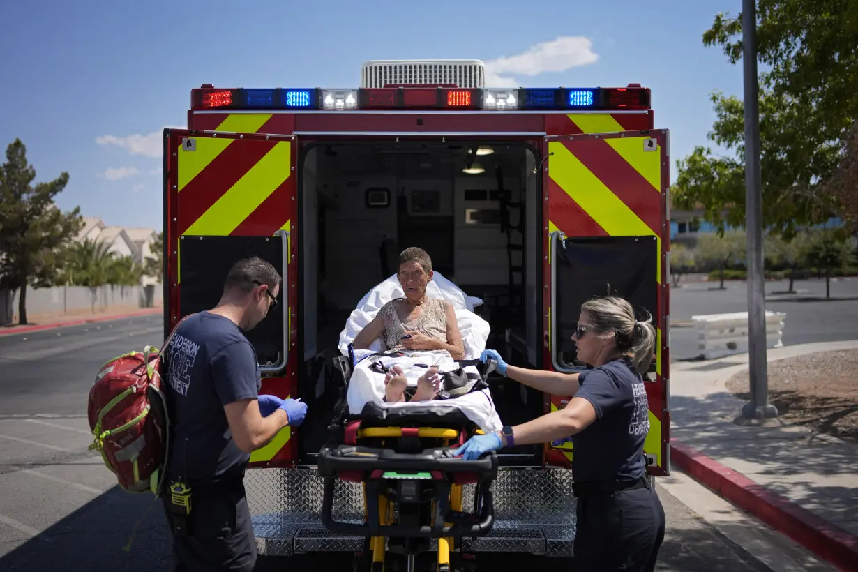 Las Vegas eyes record of 5th consecutive day over 115 degrees as heat wave continues to scorch US