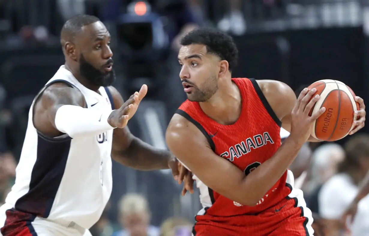 Canada US Basketball Olympics