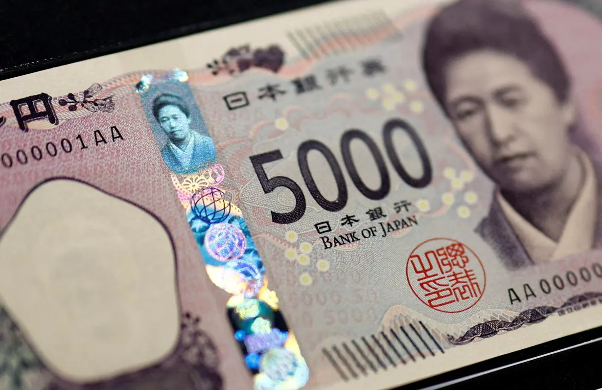 Japan began circulating its first new banknotes in 20 years in Tokyo