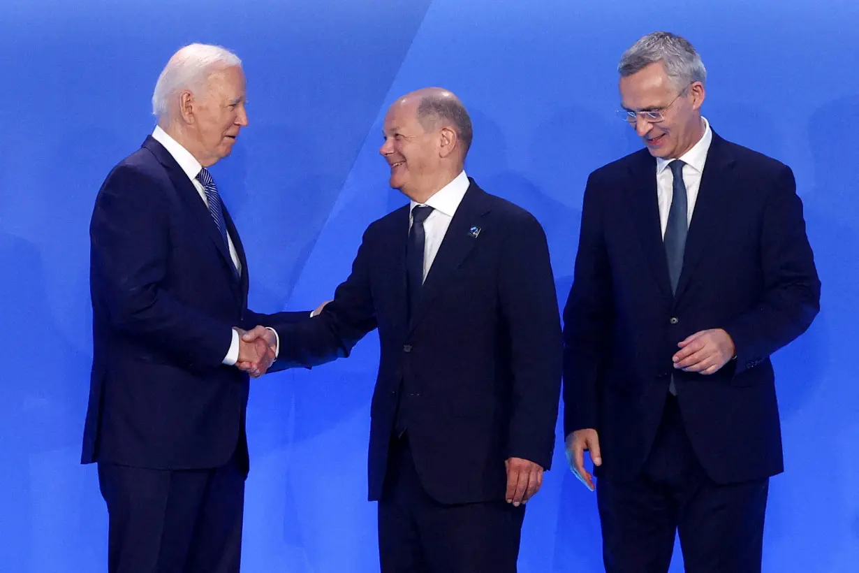 FILE PHOTO: NATO's 75th anniversary summit, in Washington