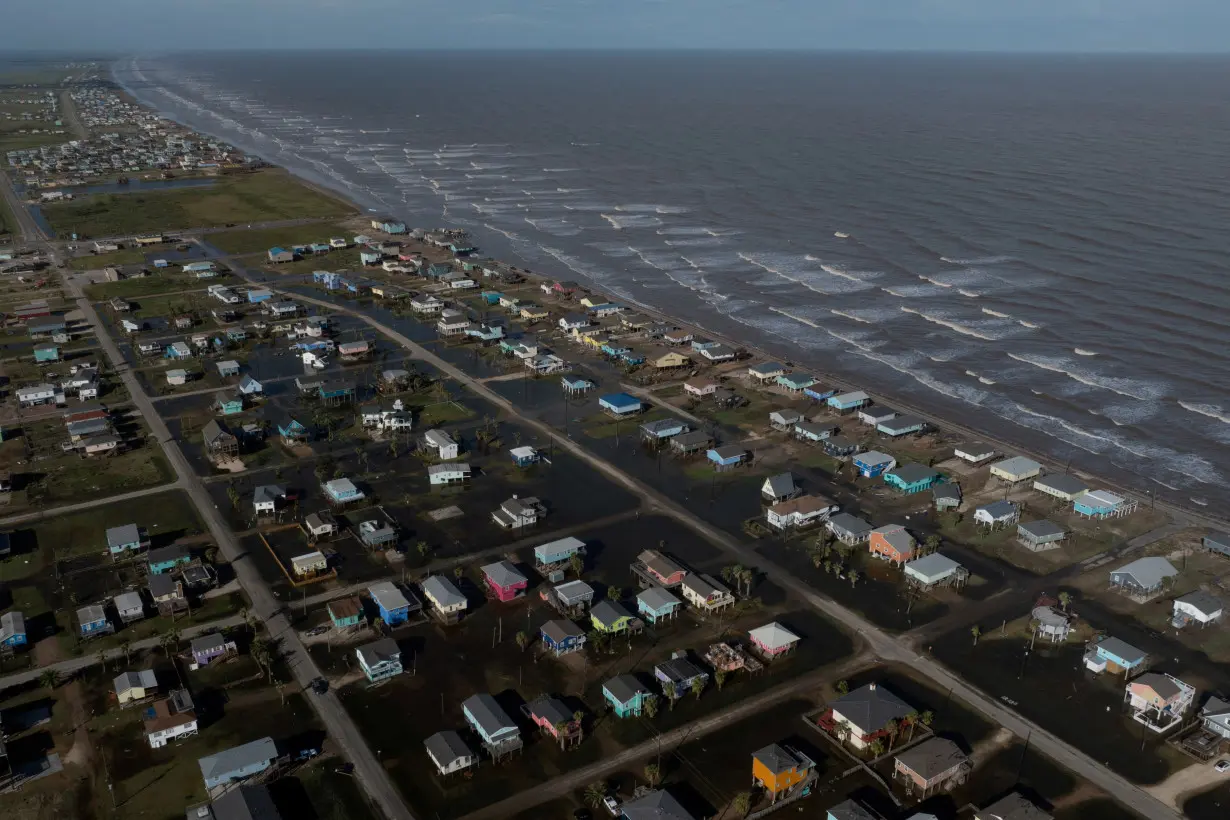 FILE PHOTO: Aftermath of Hurricane Beryl in Surfside Beach, Texas