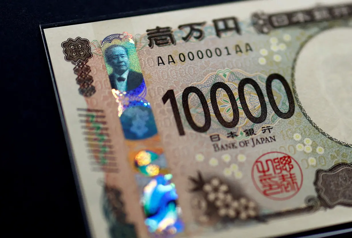 Japan began circulating its first new banknotes in 20 years in Tokyo