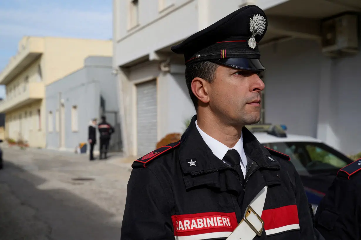 FILE PHOTO: Hideout of Matteo Messina Denaro, Italy's most wanted mafia boss, after he was arrested in Campobello di Mazara