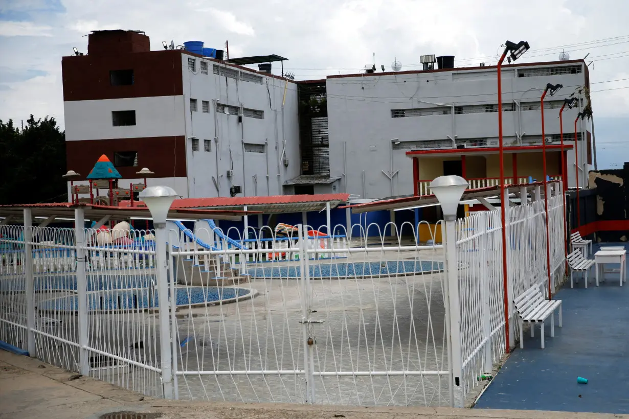 FILE PHOTO: Venezuela's government shows Aragua jail after taking it over, in Tocoron