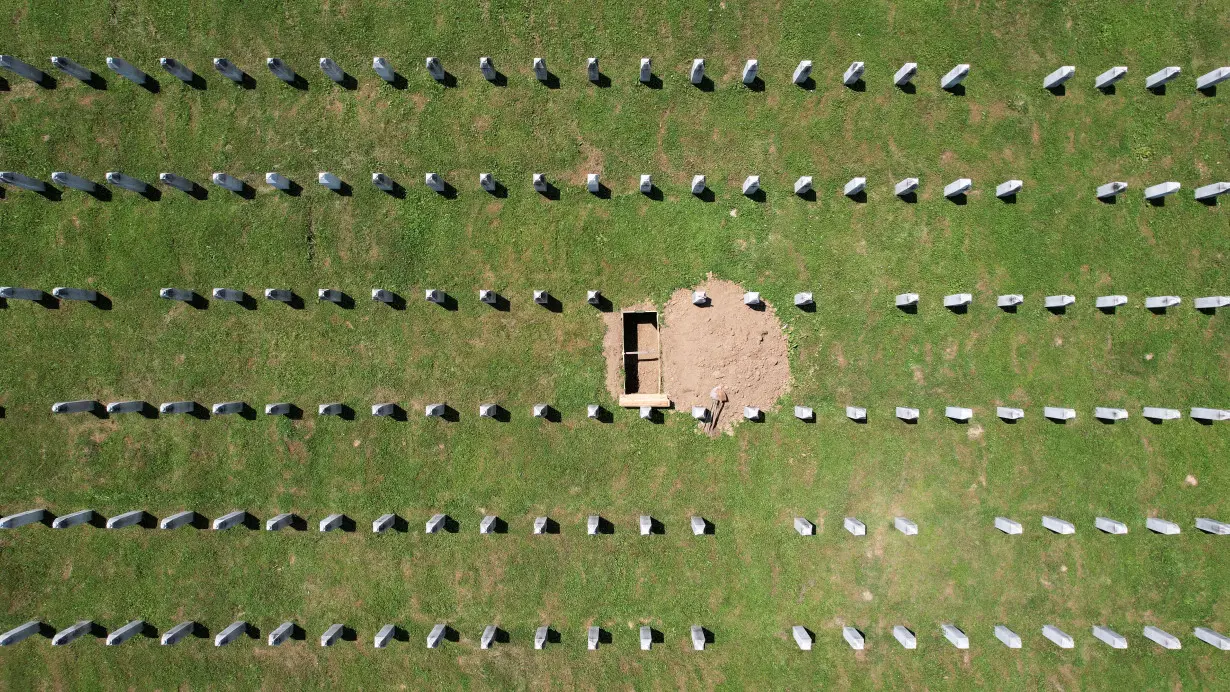 Srebrenica Genocide Memorial in Potocari