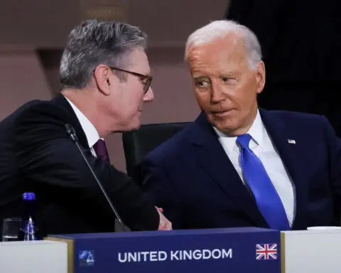 President Biden on 'really good form' in talks, UK PM Starmer says
