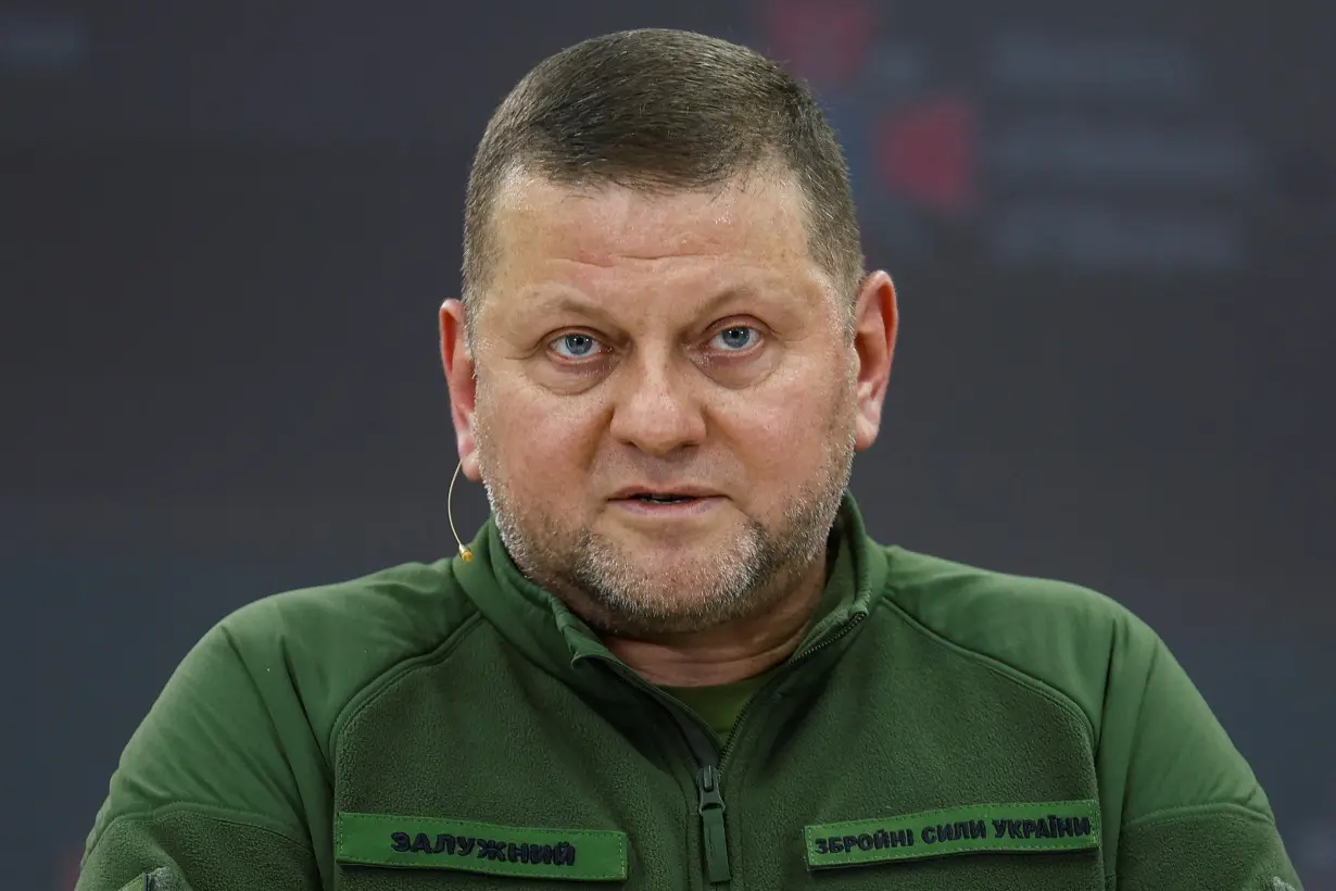 UAF Commander in Chief Zaluzhnyi holds a press conference in Kyiv