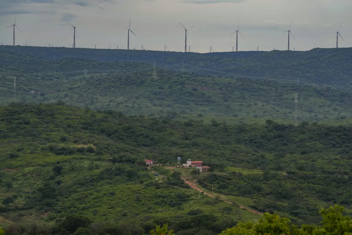 APTOPIX Climate Brazil Wind Energy