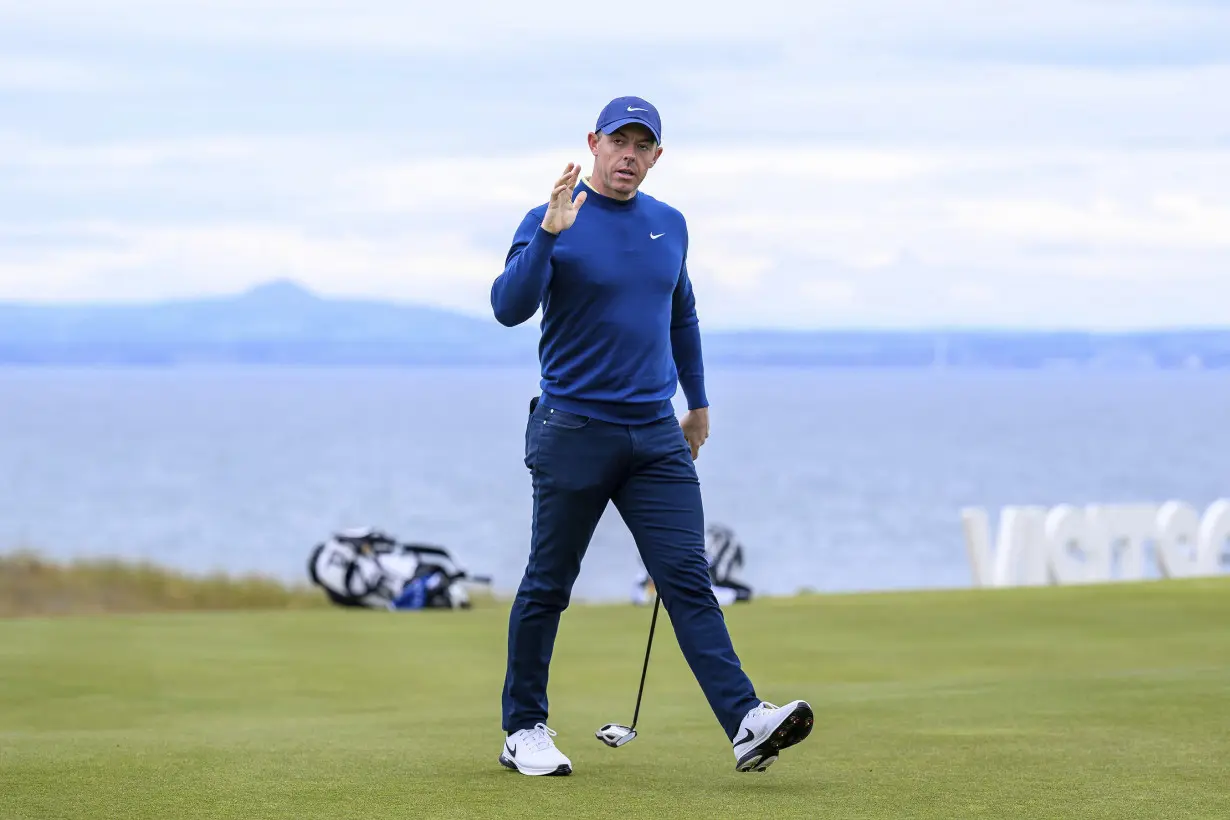 McIlroy opens with 65 to get in the mix at Scottish Open in his first tournament since U.S. Open