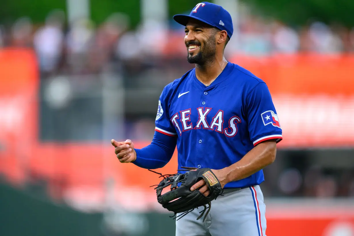 MLB: Texas Rangers at Baltimore Orioles