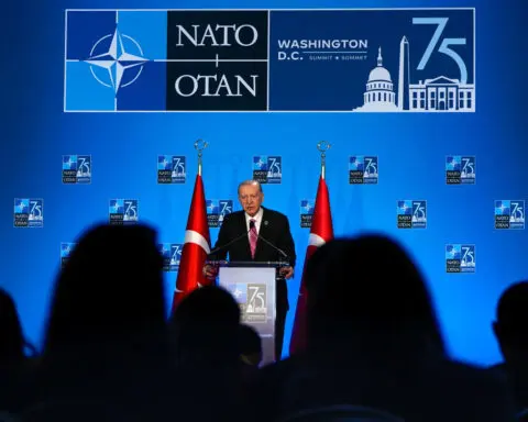 Erdogan says Turkey will not approve NATO attempts to cooperate with Israel
