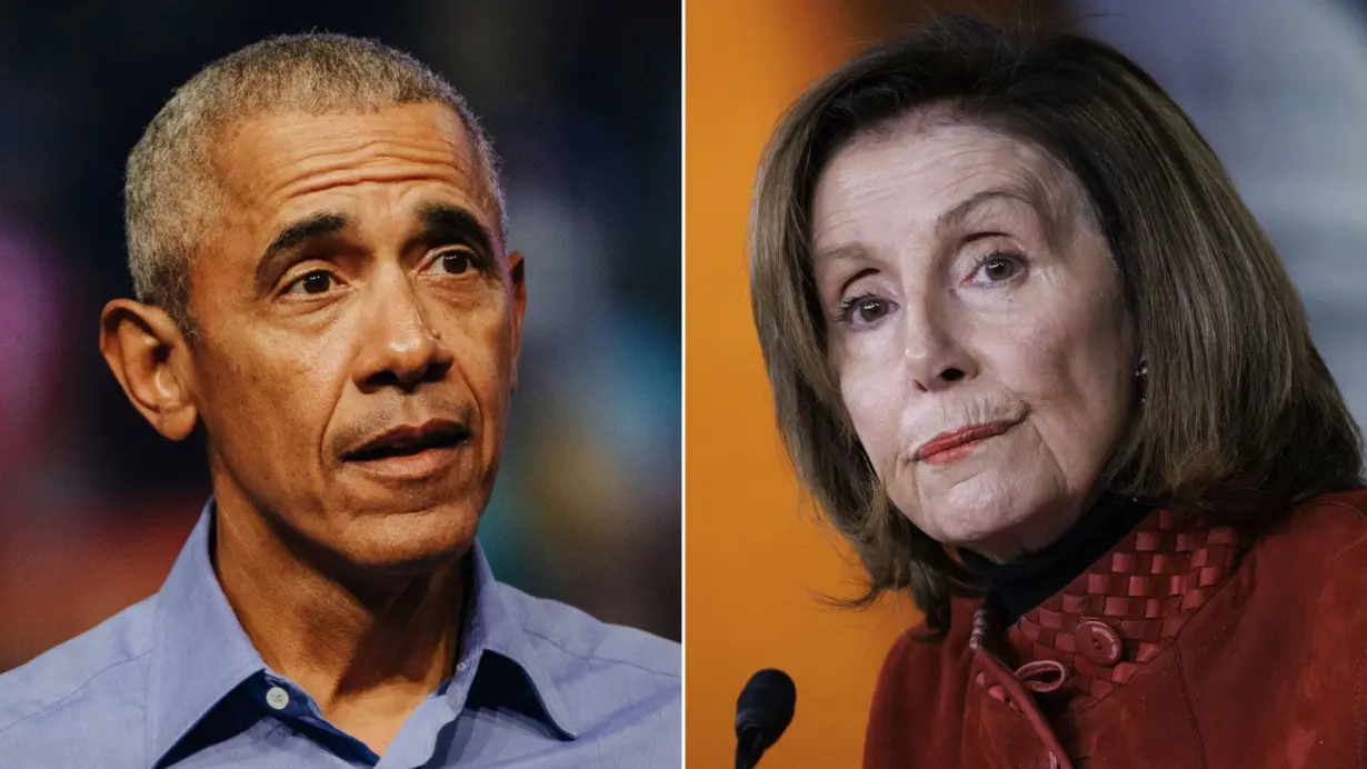 Obama and Pelosi huddled as Democrats look to steer Biden out of 2024 race