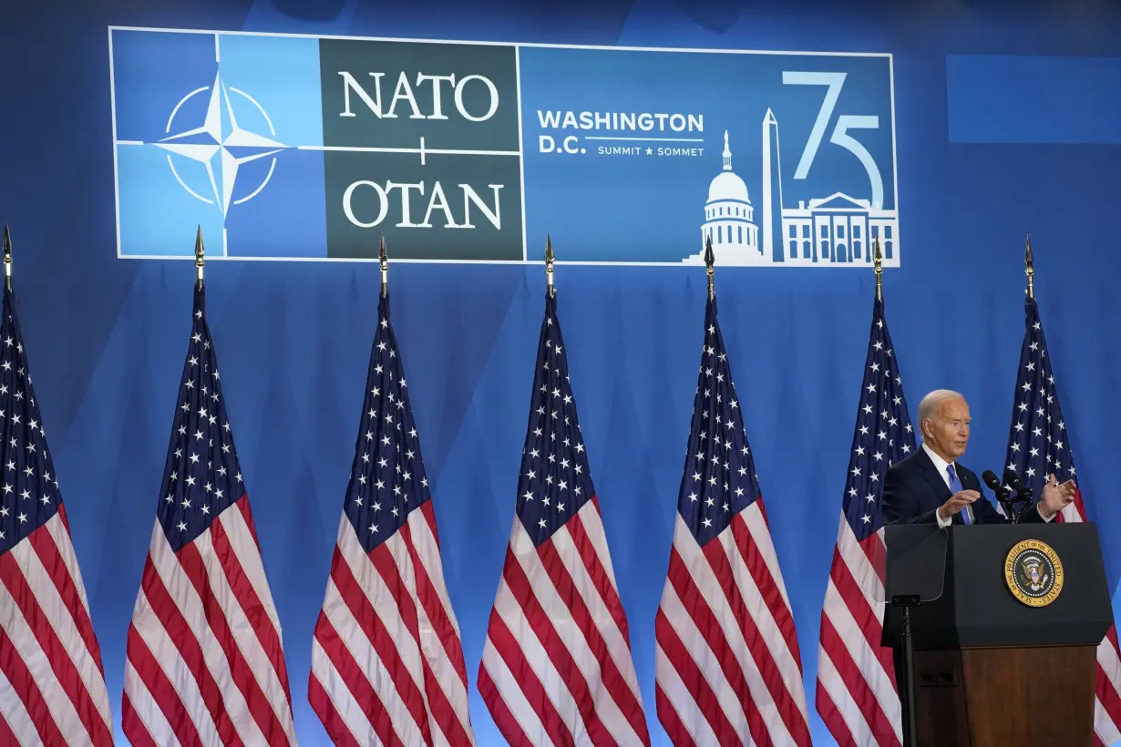 NATO's 75th anniversary summit, in Washington