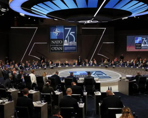 China says it will never accept 'unfounded accusations' at NATO summit