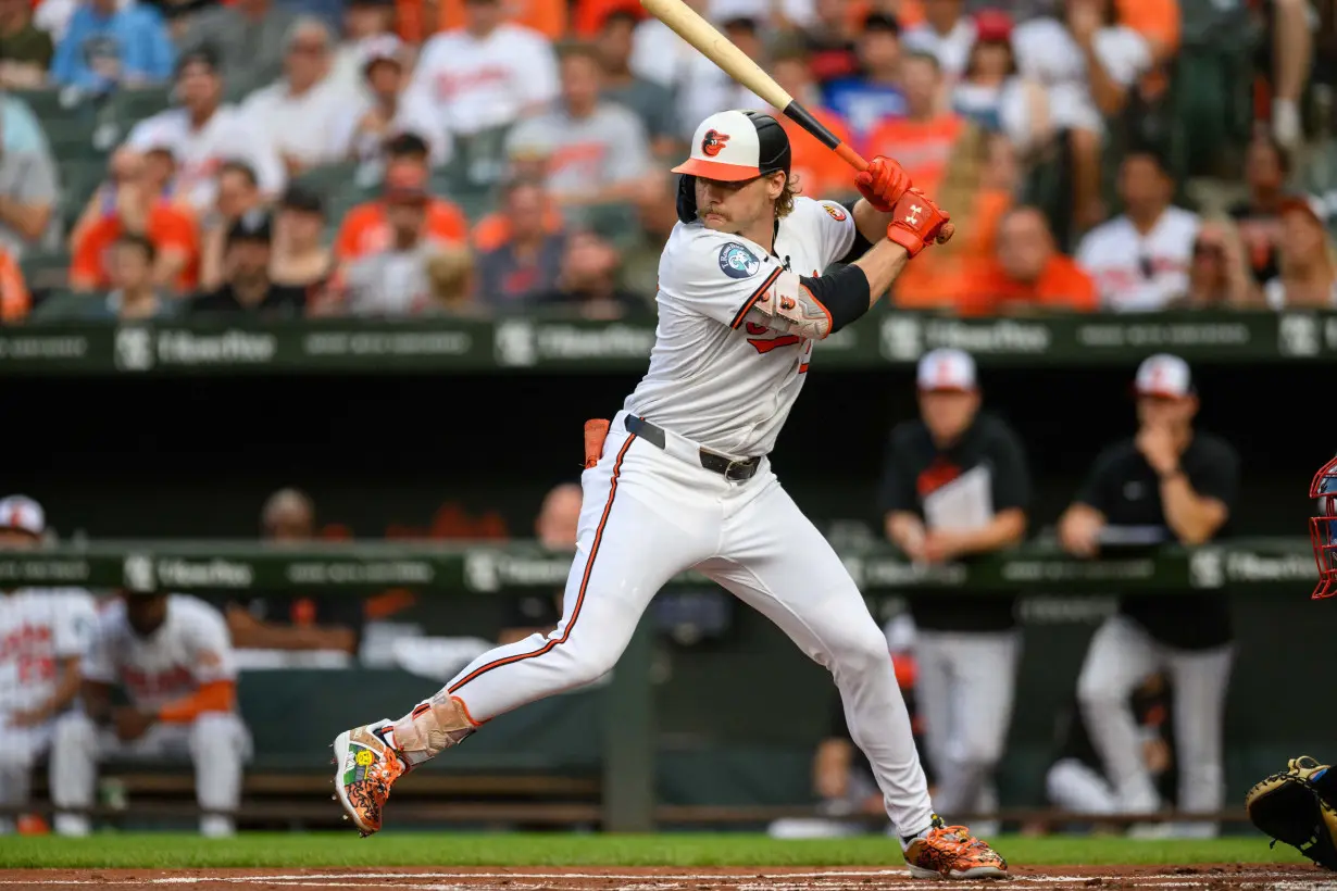 MLB: Texas Rangers at Baltimore Orioles