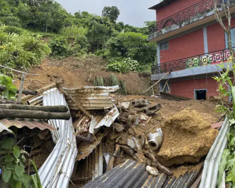 2 buses carrying more than 50 people were swept into a river by a landslide in Nepal