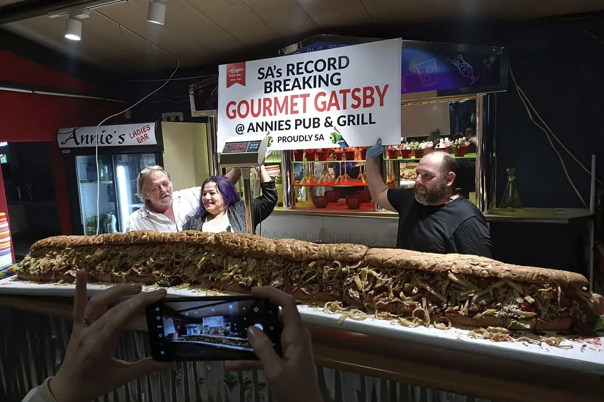 South Africa Giant Sandwich