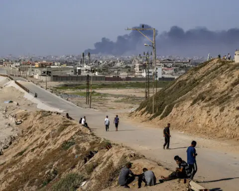 Israeli strike kills 4 aid workers in Gaza 'safe zone,' UK-based group says