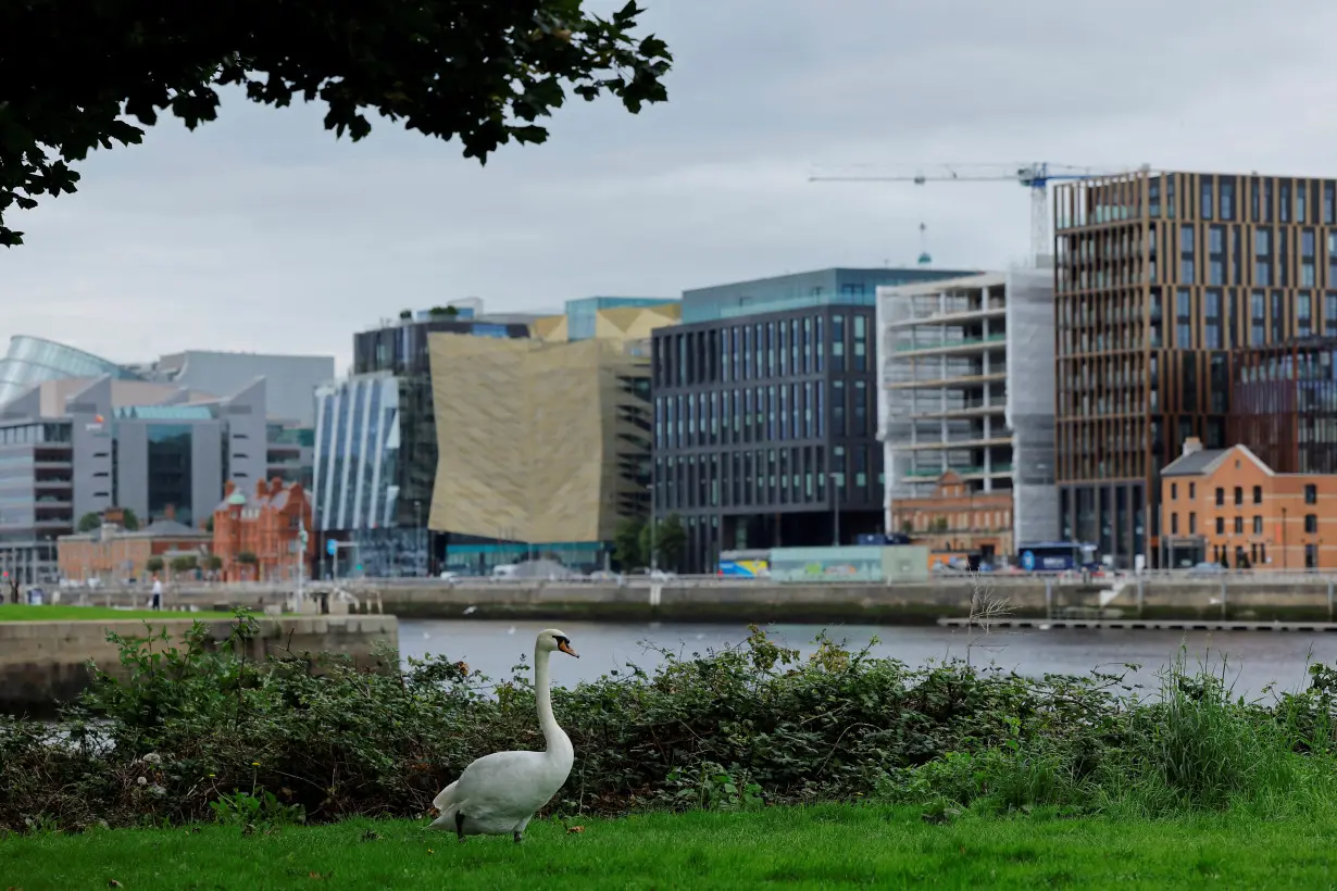 FILE PHOTO: Central Bank of Ireland, in Dublin